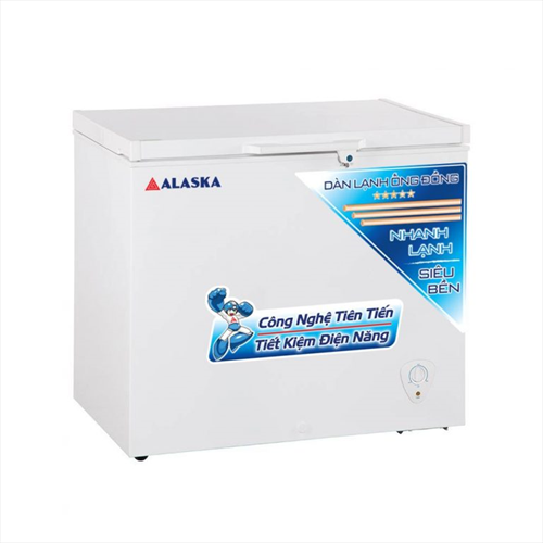 Tủ Đông Alaska BD-300C, 300 Lít Dàn Lạnh Đồng