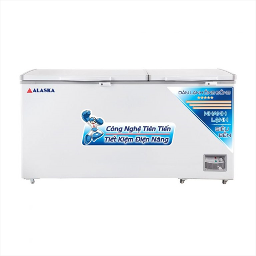 Tủ Đông Alaska HB-650C, 650 Lít Dàn Lạnh Đồng