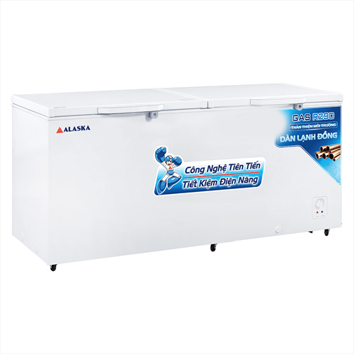 Tủ Đông Alaska HB-1100C, Dung Tích 1000 Lít, Dàn Đồng