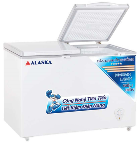 Tủ Đông Mát Alaska BCD-5568C, 550 Lít Dàn Đồng