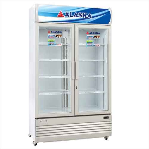 Tủ Mát Alaska SL-12C, 2 Cánh 2 Bên 1200 Lít