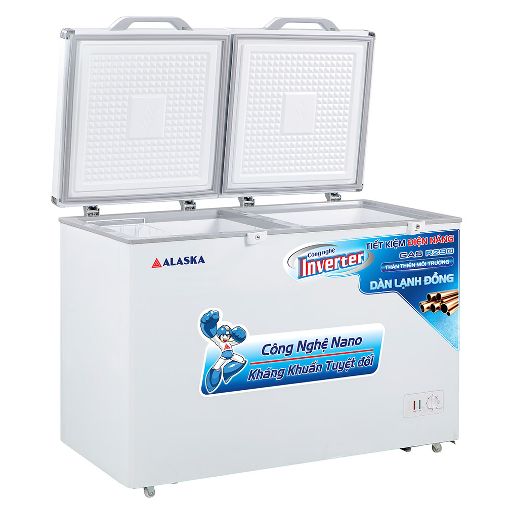 tủ đông 550 lít dàn đồng inverter