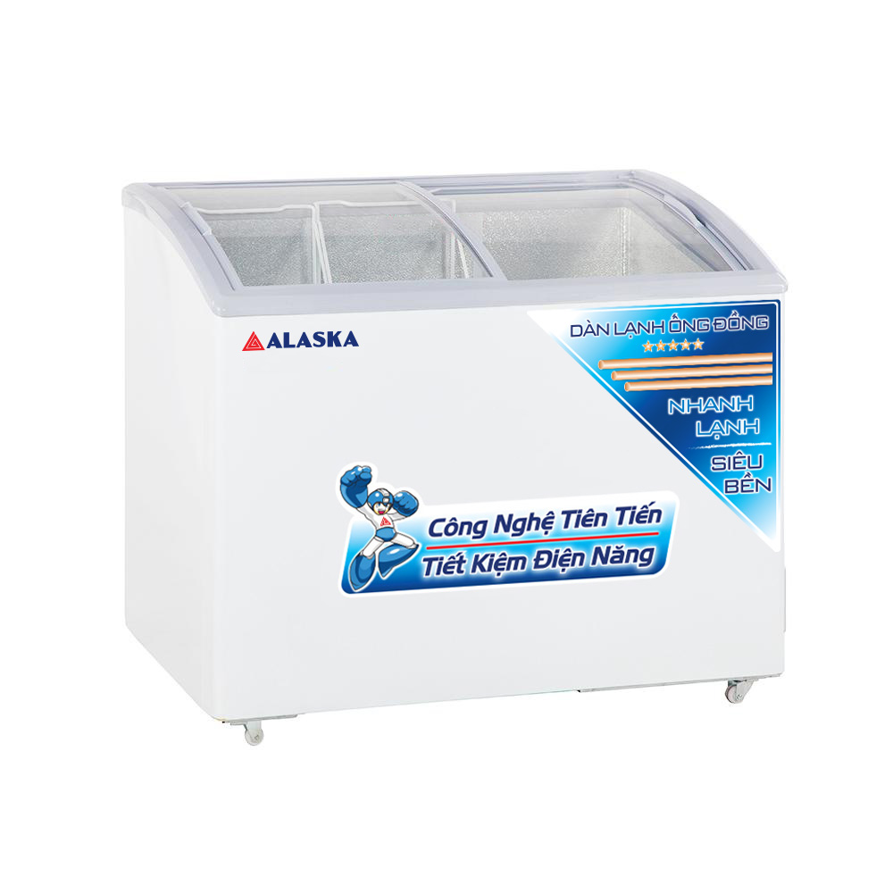 tủ đông alaska SD 401YC dàn lạnh đồng siêu bền