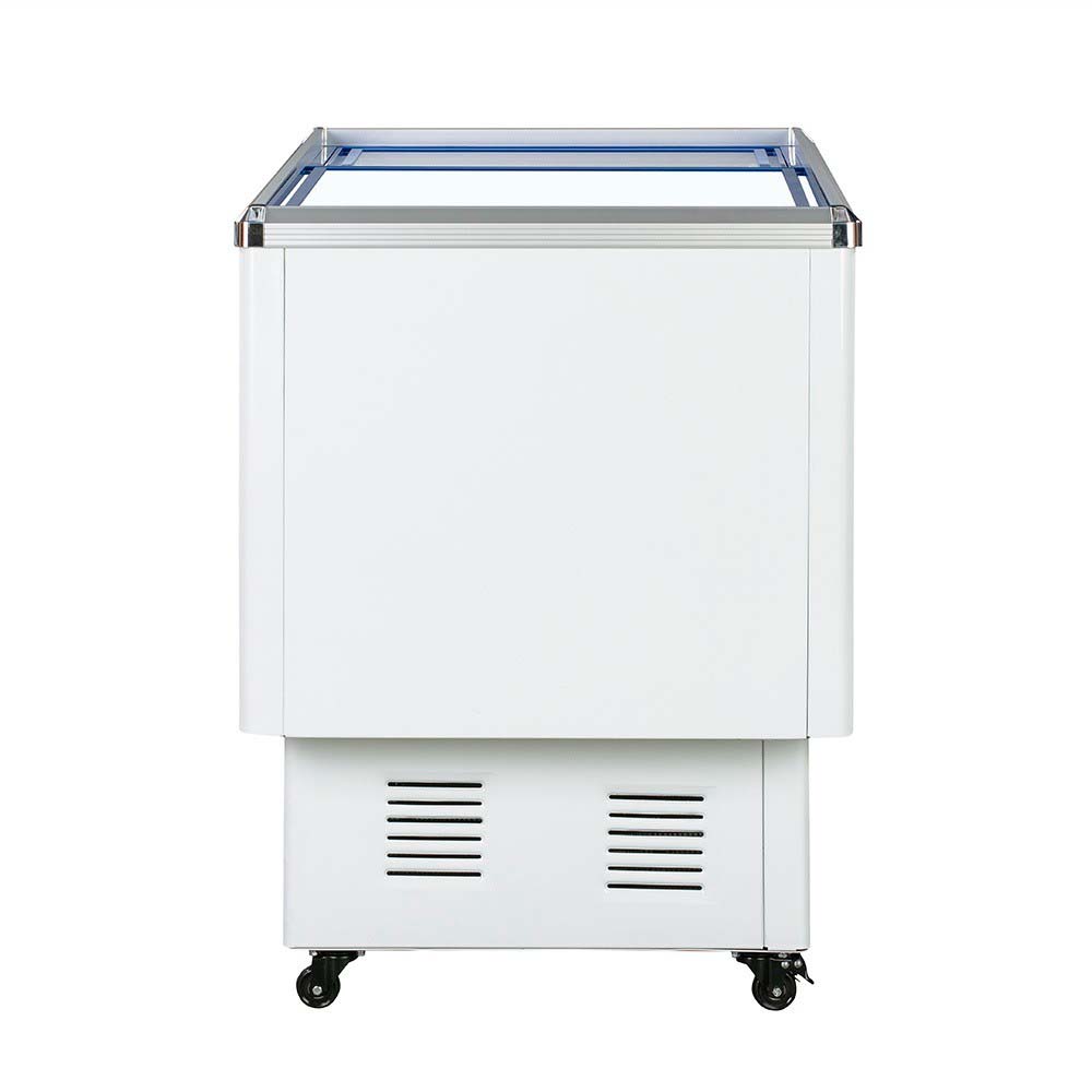 mặt kính tủ mát nằm ngang