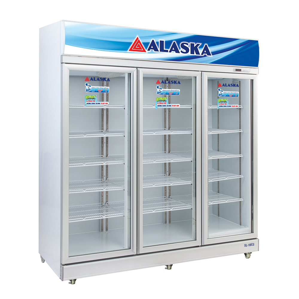 Tủ Mát 1600 lít 3 cánh có sấy model sl 16c3